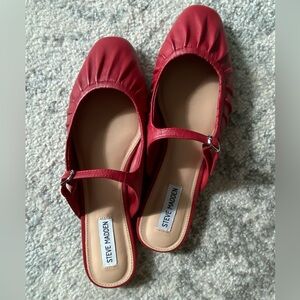 Steve Madden Leather Flat Mules